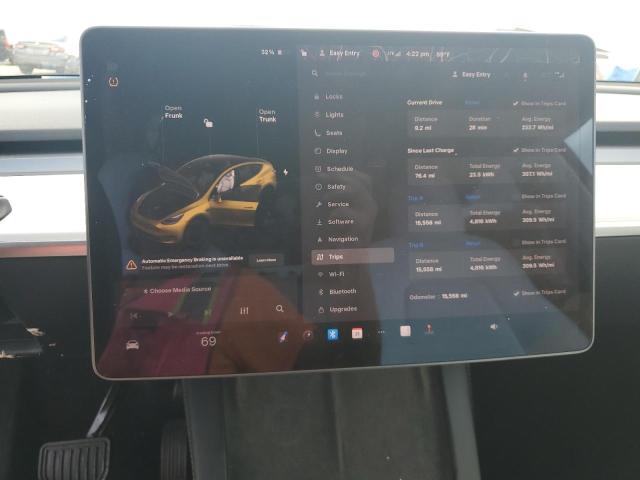Photo 9 from auction – 2022 TESLA MODEL Y with VIN 7SAYGDEE3NF355041