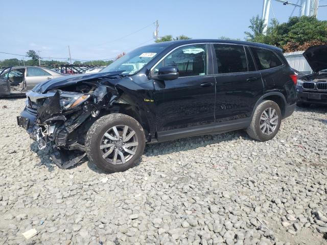 Photo 1 from auction – 2021 HONDA PILOT EXL with VIN 5FNYF5H57MB046804