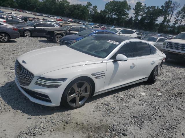 GENESIS G80 2021 with VIN KMTGC4SD6MU086833 - Photo from auction