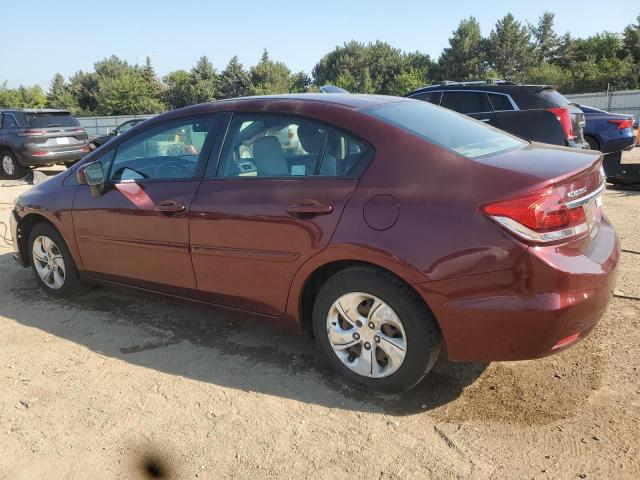 Photo 2 from auction – 2014 HONDA CIVIC LX with VIN 19XFB2F59EE020104