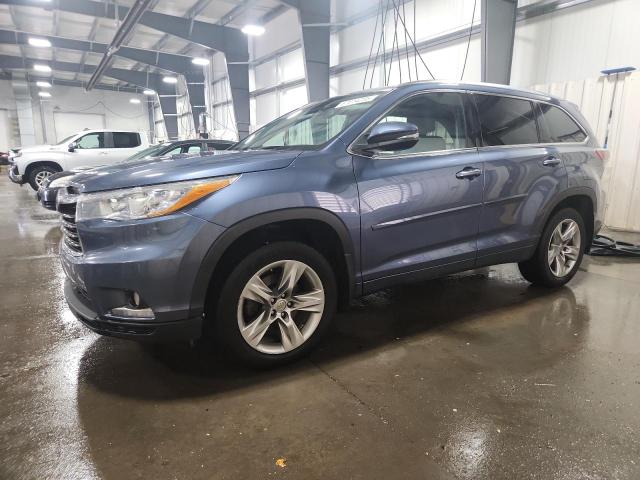 TOYOTA HIGHLANDER 2015 with VIN 5TDDKRFH3FS198673 - Photo from auction