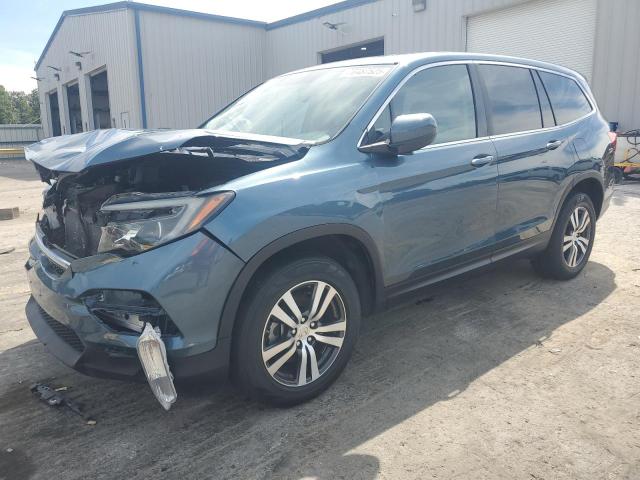 HONDA PILOT EXL 2018 with VIN 5FNYF6H56JB017036 - Photo from auction