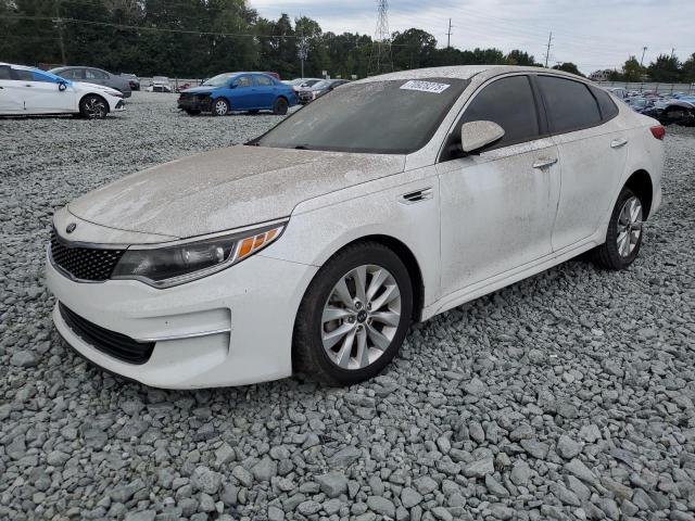 KIA OPTIMA EX 2018 with VIN 5XXGU4L34JG244766 - Photo from auction