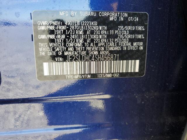 Photo 14 from auction – 2025 SUBARU FORESTER S with VIN JF2SLDHC4SH456871