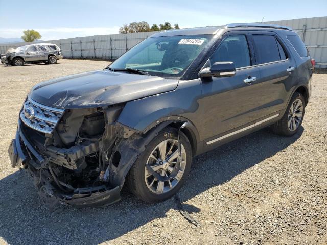 FORD EXPLORER LIMITED 2019 with VIN 1FM5K8F80KGB42205 - Photo from auction