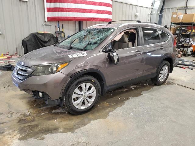 HONDA CR-V EXL 2014 with VIN 2HKRM4H71EH651930 - Photo from auction