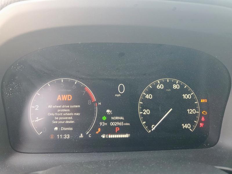 Photo 9 from auction – 2025 HONDA RIDGELINE with VIN 5FPYK3F26SB013385