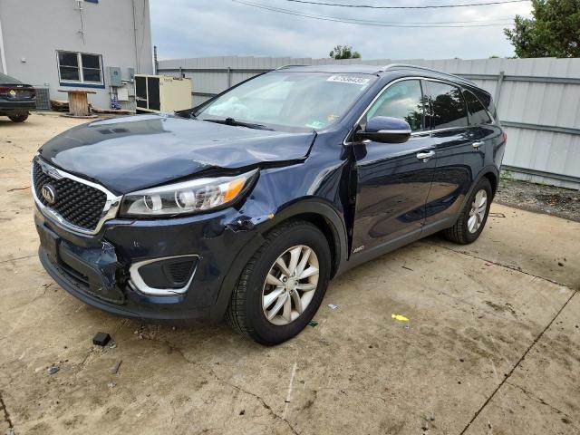 KIA SORENTO LX 2018 with VIN 5XYPGDA33JG427615 - Photo from auction