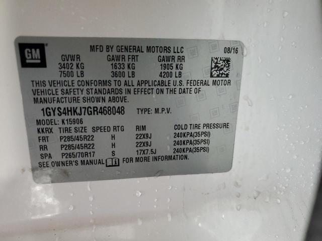 Photo 14 from auction – 2016 CADILLAC ESCALADE E with VIN 1GYS4HKJ7GR468048