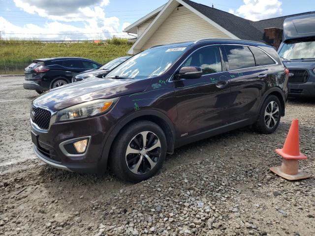 KIA SORENTO EX 2016 with VIN 5XYPHDA18GG029689 - Photo from auction