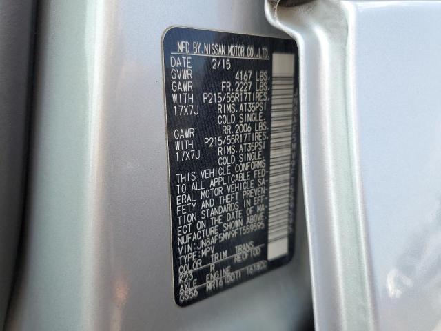 Photo 14 from auction – 2015 NISSAN JUKE S with VIN JN8AF5MV9FT559595