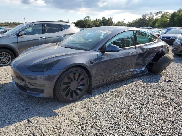 TESLA MODEL 3 2023 with VIN 5YJ3E1EC7PF612098 - Photo from auction