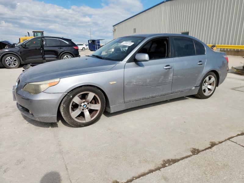 BMW 525 I 2007 with VIN WBANE53527CW68710 - Photo from auction