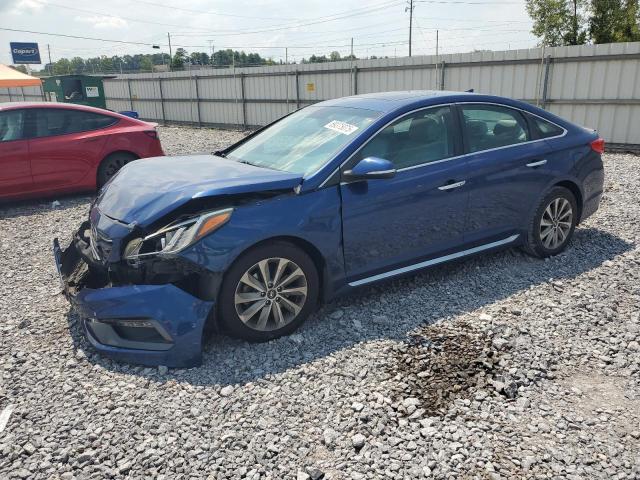 HYUNDAI SONATA SPO 2017 with VIN 5NPE34AF4HH449218 - Photo from auction