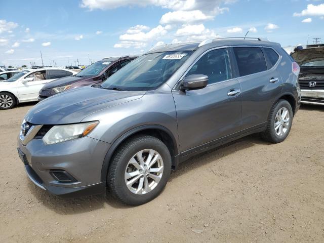 NISSAN ROGUE S 2015 with VIN KNMAT2MV2FP554640 - Photo from auction