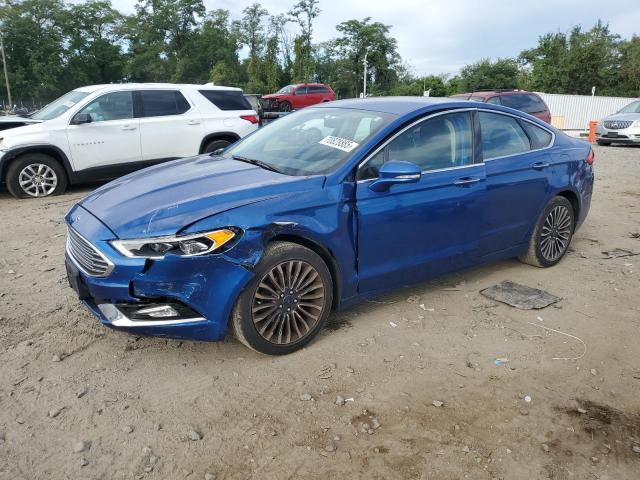 FORD FUSION SE 2017 with VIN 3FA6P0T95HR268706 - Photo from auction