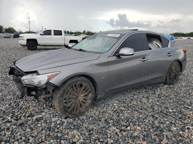 INFINITI Q50 LUXE 2018 with VIN JN1EV7AP6JM355232 - Photo from auction