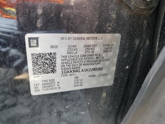 Photo 14 from auction – 2019 GMC ACADIA SLE with VIN 1GKKNKLA1KZ290262