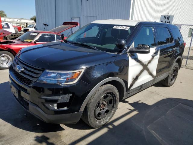 FORD EXPLORER P 2018 with VIN 1FM5K8AR0JGC18195 - Photo from auction