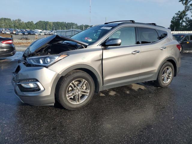 HYUNDAI SANTA FE S 2018 with VIN 5NMZU3LB1JH100474 - Photo from auction