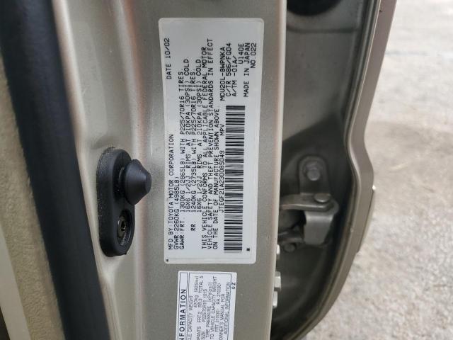 Photo 14 from auction – 2003 TOYOTA HIGHLANDER with VIN JTEGF21A230085049