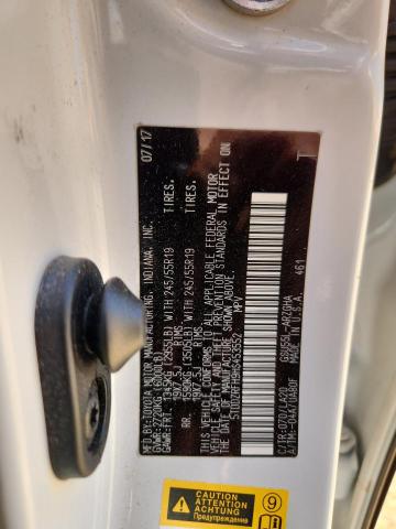Photo 14 from auction – 2017 TOYOTA HIGHLANDER with VIN 5TDDZRFH9HS453552