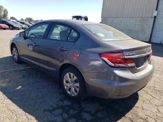 Photo 2 from auction – 2013 HONDA CIVIC LX with VIN 19XFB2F58DE036230