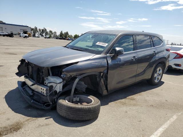 TOYOTA HIGHLANDER 2022 with VIN 5TDZZRAH3NS552585 - Photo from auction
