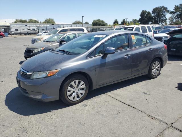 HONDA CIVIC LX 2012 with VIN 19XFB2F53CE383964 - Photo from auction