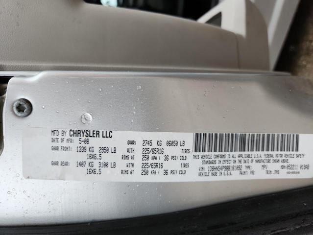 Photo 14 from auction – 2008 DODGE GRAND CARA with VIN 1D8HN54P98B181092