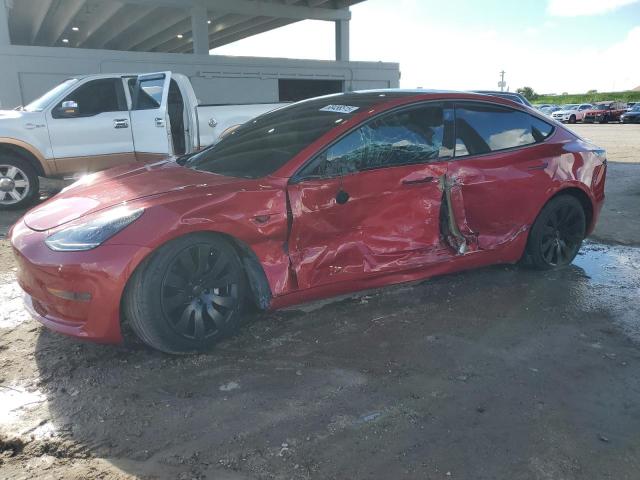 TESLA MODEL 3 2021 with VIN 5YJ3E1EA1MF921236 - Photo from auction