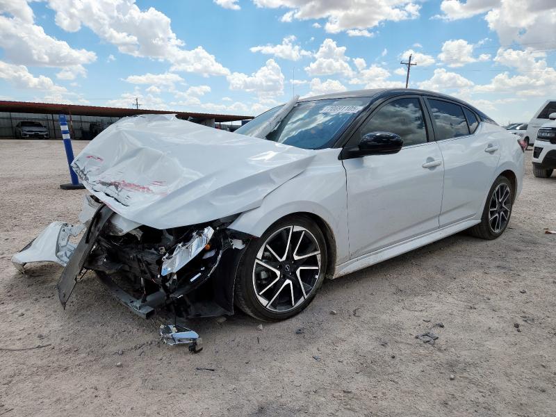 NISSAN SENTRA SR 2025 with VIN 3N1AB8DV8SY242579 - Photo from auction