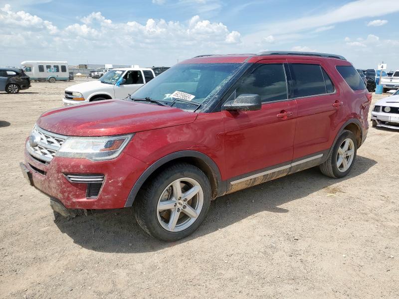 FORD EXPLORER X 2019 with VIN 1FM5K7D87KGB07416 - Photo from auction