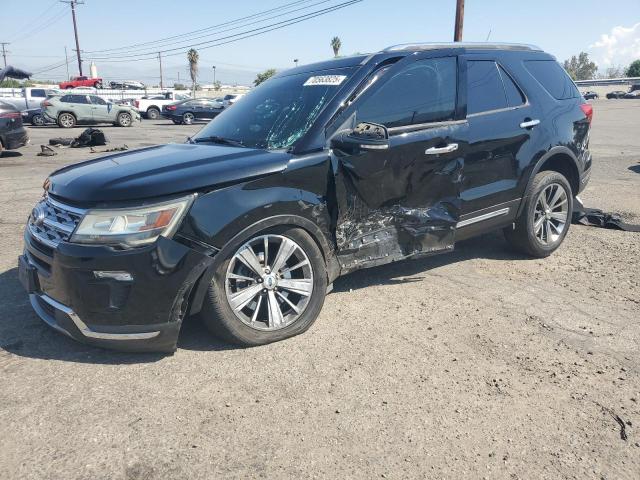 FORD EXPLORER L 2018 with VIN 1FM5K7F8XJGB11293 - Photo from auction