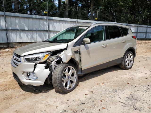 FORD ESCAPE TITANIUM 2018 with VIN 1FMCU9J92JUA66431 - Photo from auction