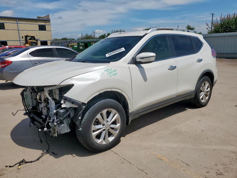 NISSAN ROGUE S 2016 with VIN KNMAT2MV3GP734811 - Photo from auction