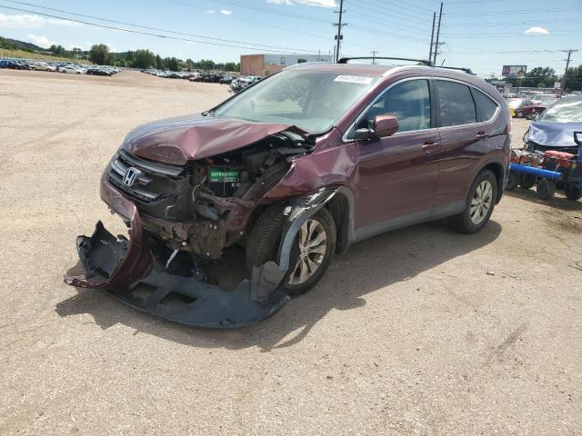 HONDA CR-V EXL 2014 with VIN 5J6RM4H74EL050372 - Photo from auction