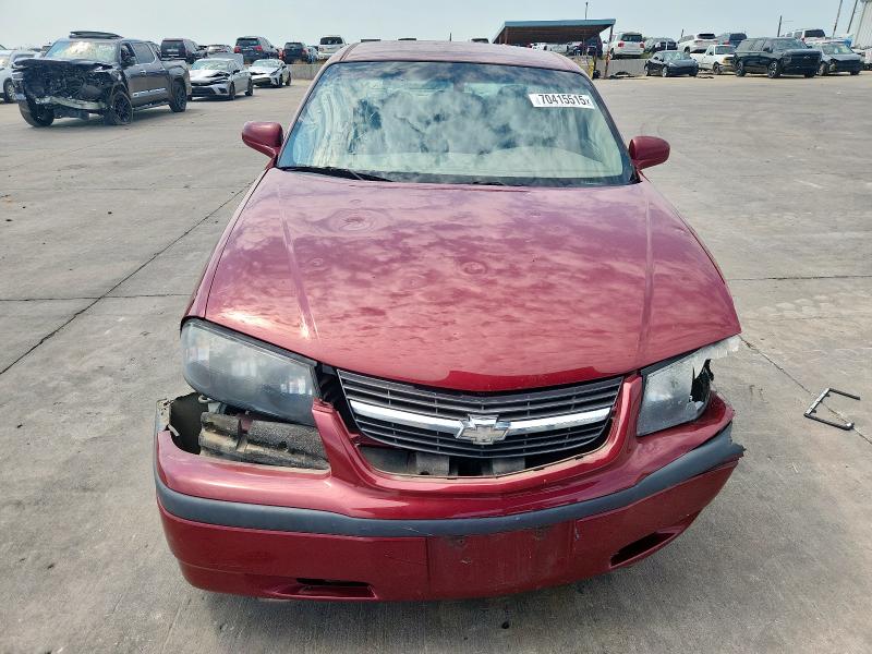 Photo 5 from auction – 2005 CHEVROLET IMPALA with VIN 2G1WF52EX59302982