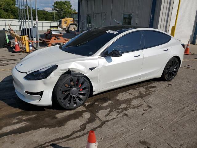 TESLA MODEL 3 2022 with VIN 5YJ3E1EC6NF248592 - Photo from auction