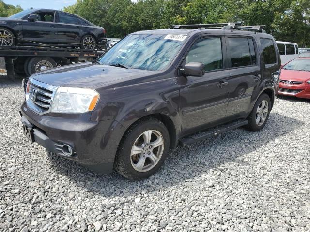HONDA PILOT EXL 2013 with VIN 5FNYF4H57DB028765 - Photo from auction