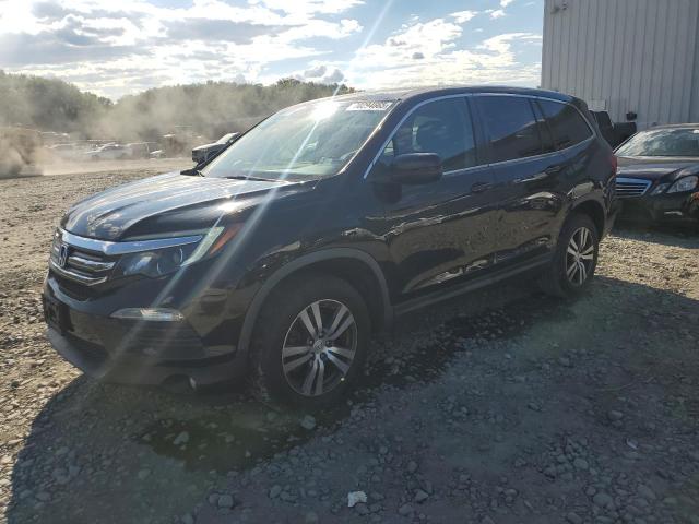 HONDA PILOT EXLN 2017 with VIN 5FNYF6H76HB028503 - Photo from auction