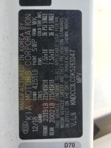 Photo 14 from auction – 2019 KIA NIRO EX with VIN KNDCC3LC0K5261047