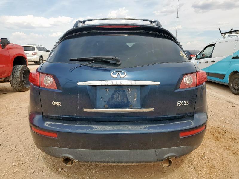 Photo 6 from auction – 2006 INFINITI FX35 with VIN JNRAS08U76X102918