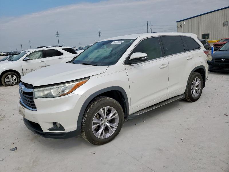 TOYOTA HIGHLANDER 2015 with VIN 5TDZKRFH6FS082647 - Photo from auction