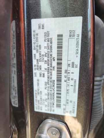 Photo 14 from auction – 2020 FORD ESCAPE SE with VIN 1FMCU9G69LUC36252