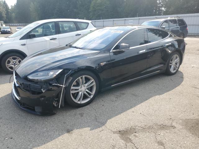 TESLA MODEL S 2015 with VIN 5YJSA1E20FF107663 - Photo from auction