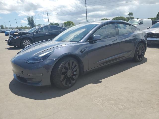 TESLA MODEL 3 2022 with VIN 5YJ3E1EC7NF273825 - Photo from auction
