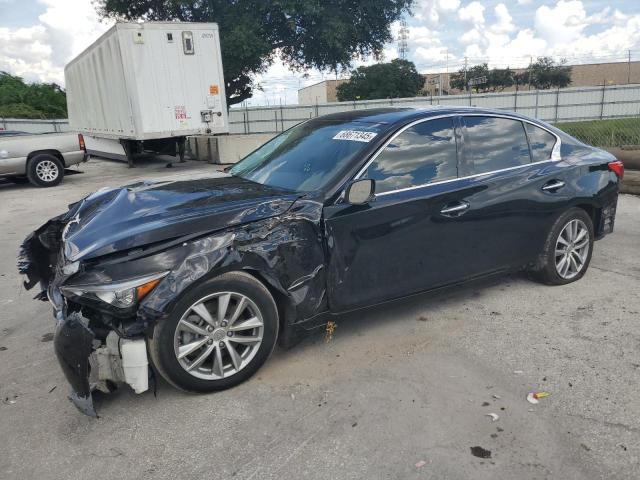 INFINITI Q50 BASE 2017 with VIN JN1CV7AR8HM680029 - Photo from auction