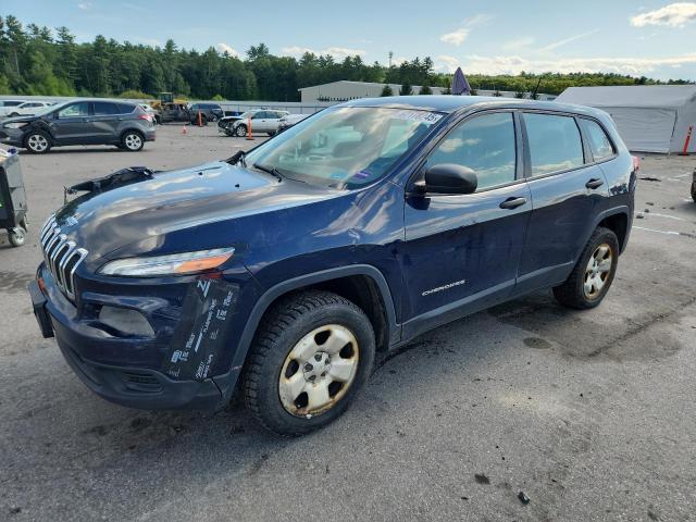 JEEP CHEROKEE S 2014 with VIN 1C4PJMAB0EW224909 - Photo from auction