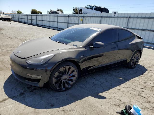 TESLA MODEL 3 2023 with VIN 5YJ3E1ECXPF604884 - Photo from auction